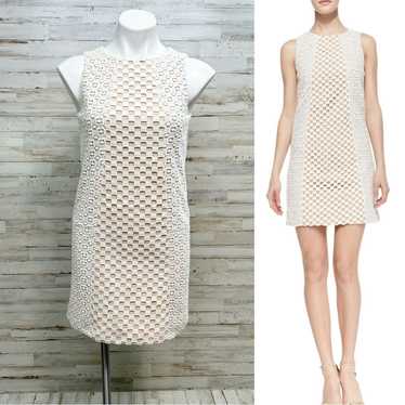 Tibi Tibi Sonoran Sleeveless Eyelet Shift Dress Si