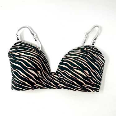 Victoria's Secret Spellout Lightly Lined T-Shirt Bra Size 34DD