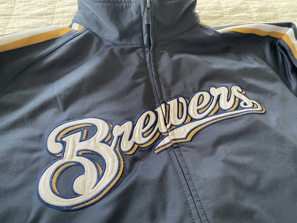 MLB × Stitch's × Vintage Milwaukee brewers light … - image 3