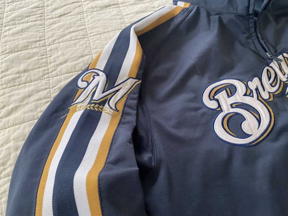 MLB × Stitch's × Vintage Milwaukee brewers light … - image 6