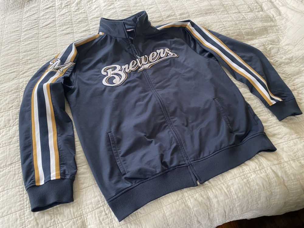 MLB × Stitch's × Vintage Milwaukee brewers light … - image 8