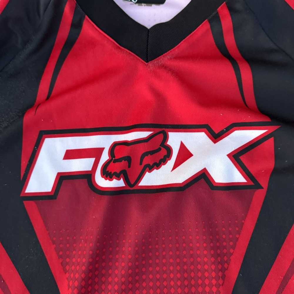 Fox × Jnco × Nike Vintage Y2K Black & Red Fox Rac… - image 3