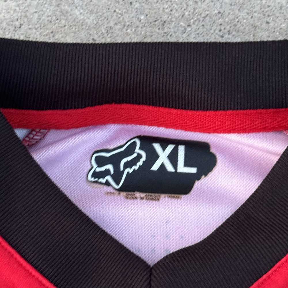 Fox × Jnco × Nike Vintage Y2K Black & Red Fox Rac… - image 4