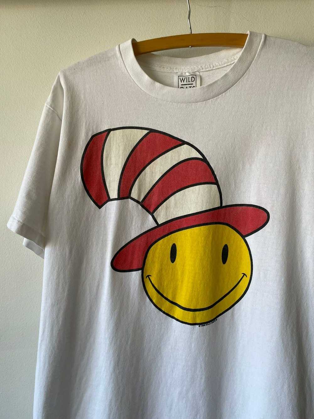 Made In Usa × Rare × Vintage 90s Smiley Face Cat … - image 2