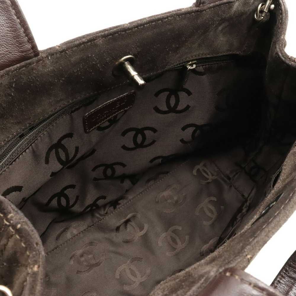Chanel CHANEL Wild Stitch Matelasse Tote Bag Hand… - image 5