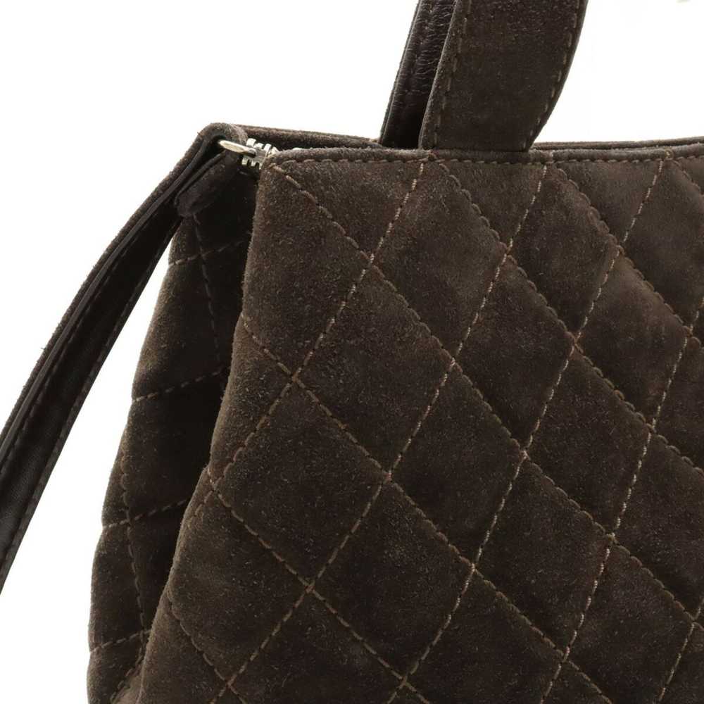 Chanel CHANEL Wild Stitch Matelasse Tote Bag Hand… - image 7