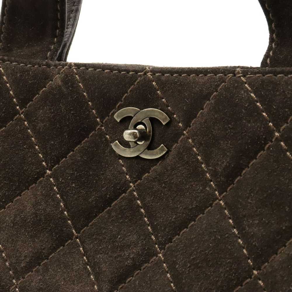 Chanel CHANEL Wild Stitch Matelasse Tote Bag Hand… - image 8