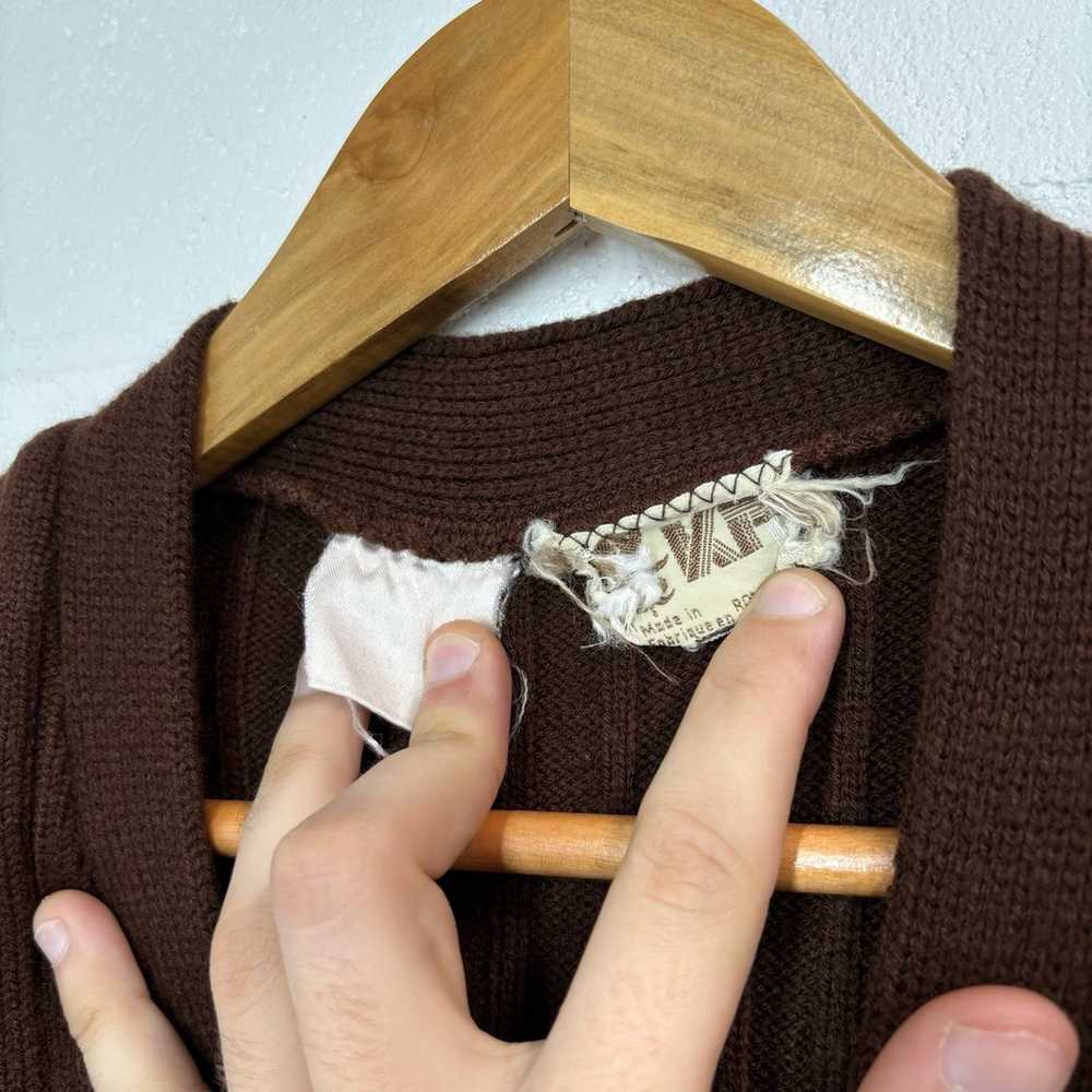 Vintage 70s Knit Sweater Vest - image 4