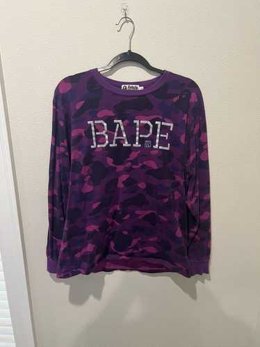 Bape Color Camo L/S Tee