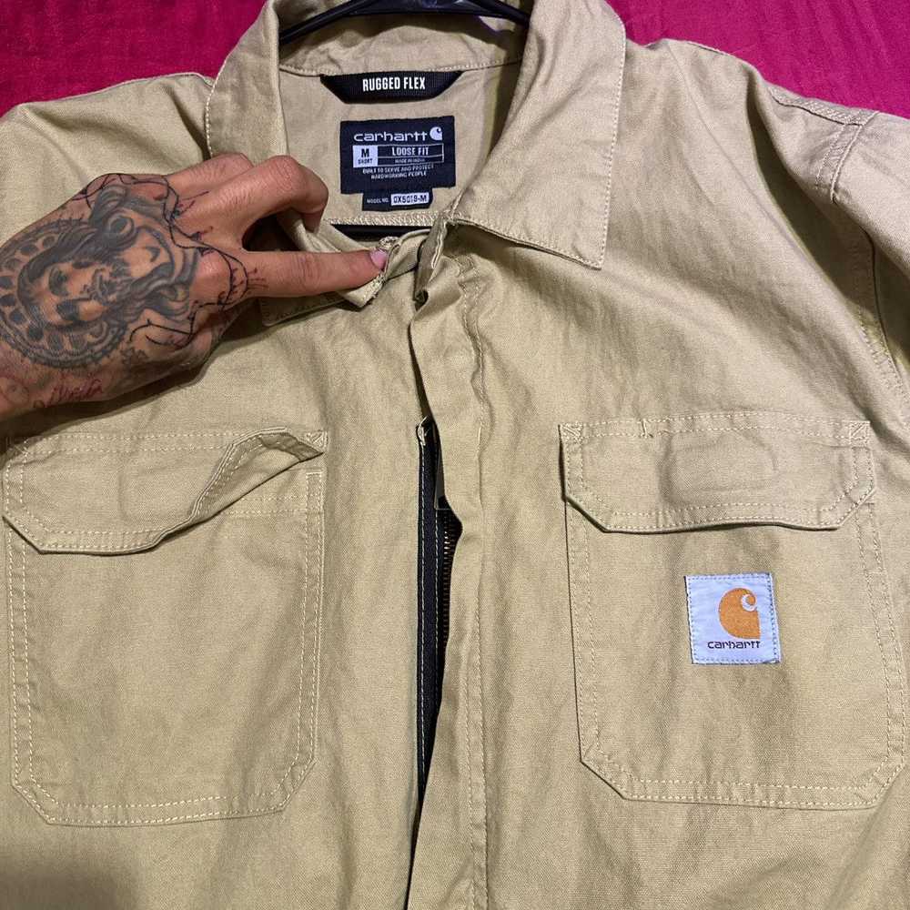 Carhartt × Carhartt Wip Carhartt Tan coverall Med… - image 4