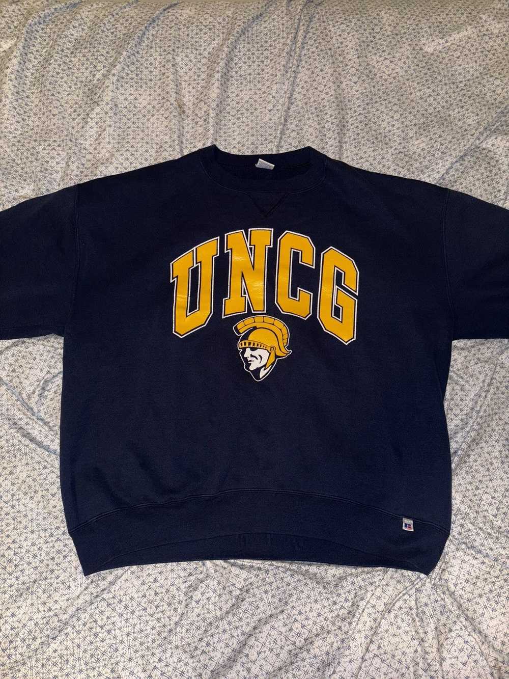 Russell Athletic UNCG Vintage Sweater - image 1