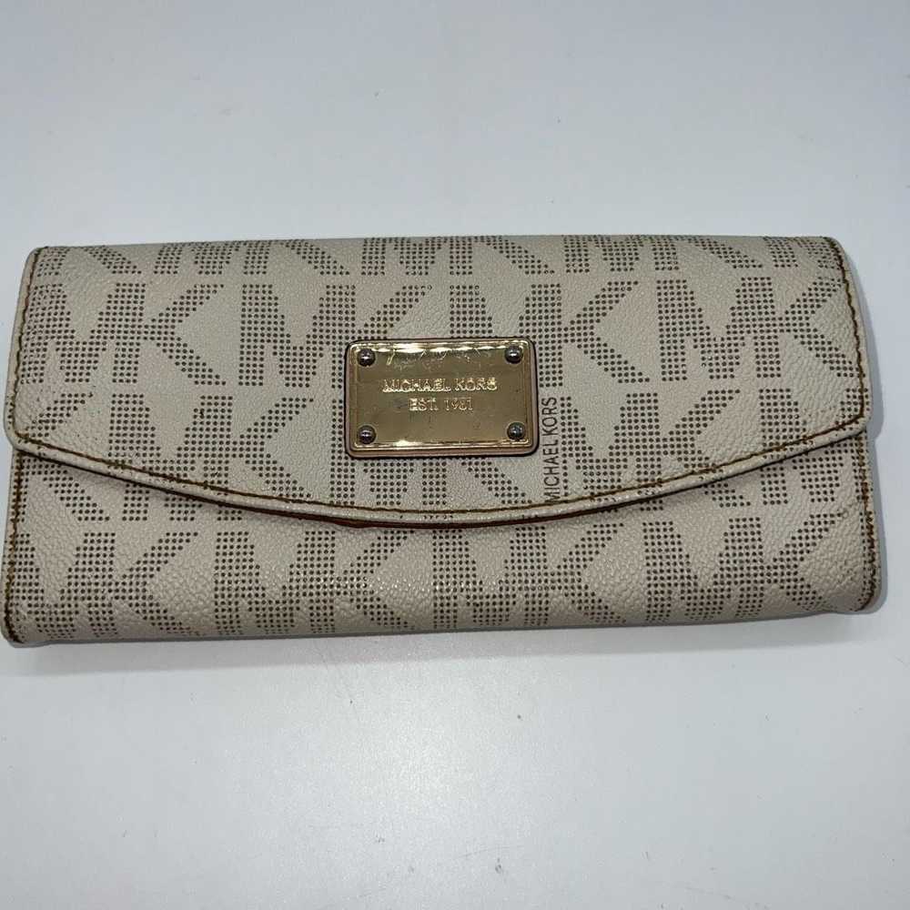 Michael Kors Michael Kors Jet Set Slim Flap Walle… - image 1