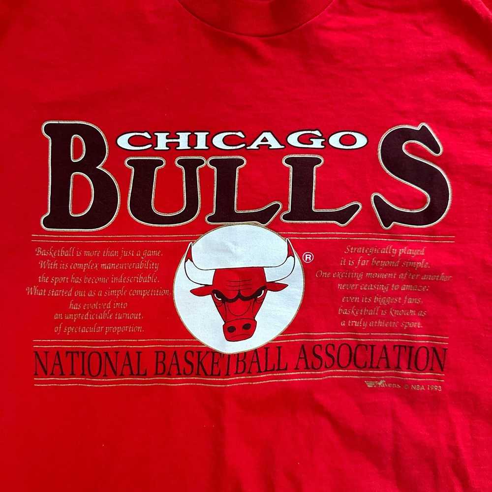 Fruit Of The Loom Vintage 90s Chicago Bulls 1993 … - image 5