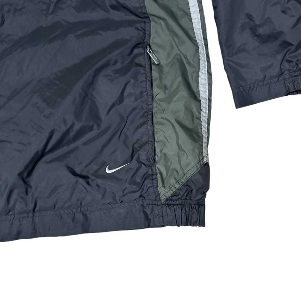 VTG Nike Windbreaker Jacket Men’s XL Zip Up Black… - image 3