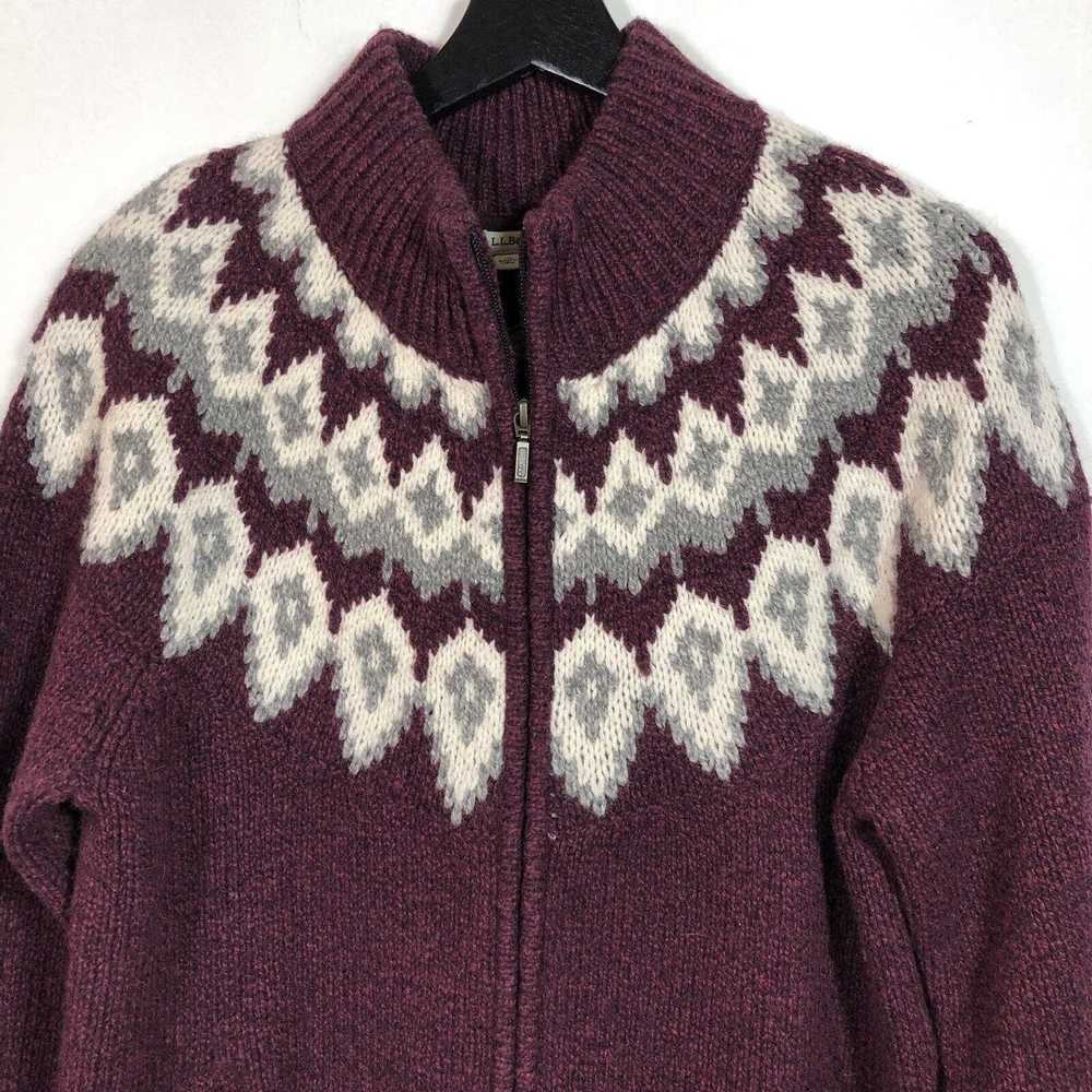 L.L. Bean L.L. Bean Classic Ragg Wool Sweater Fai… - image 2