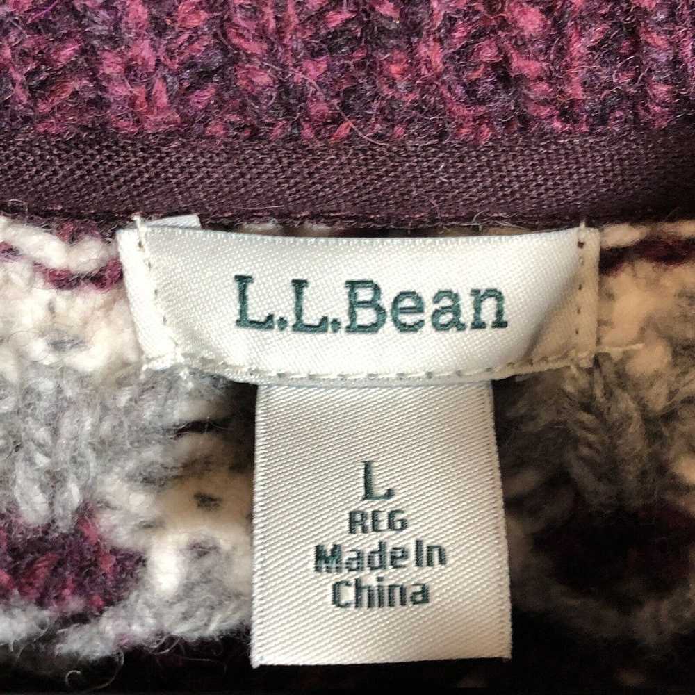 L.L. Bean L.L. Bean Classic Ragg Wool Sweater Fai… - image 9