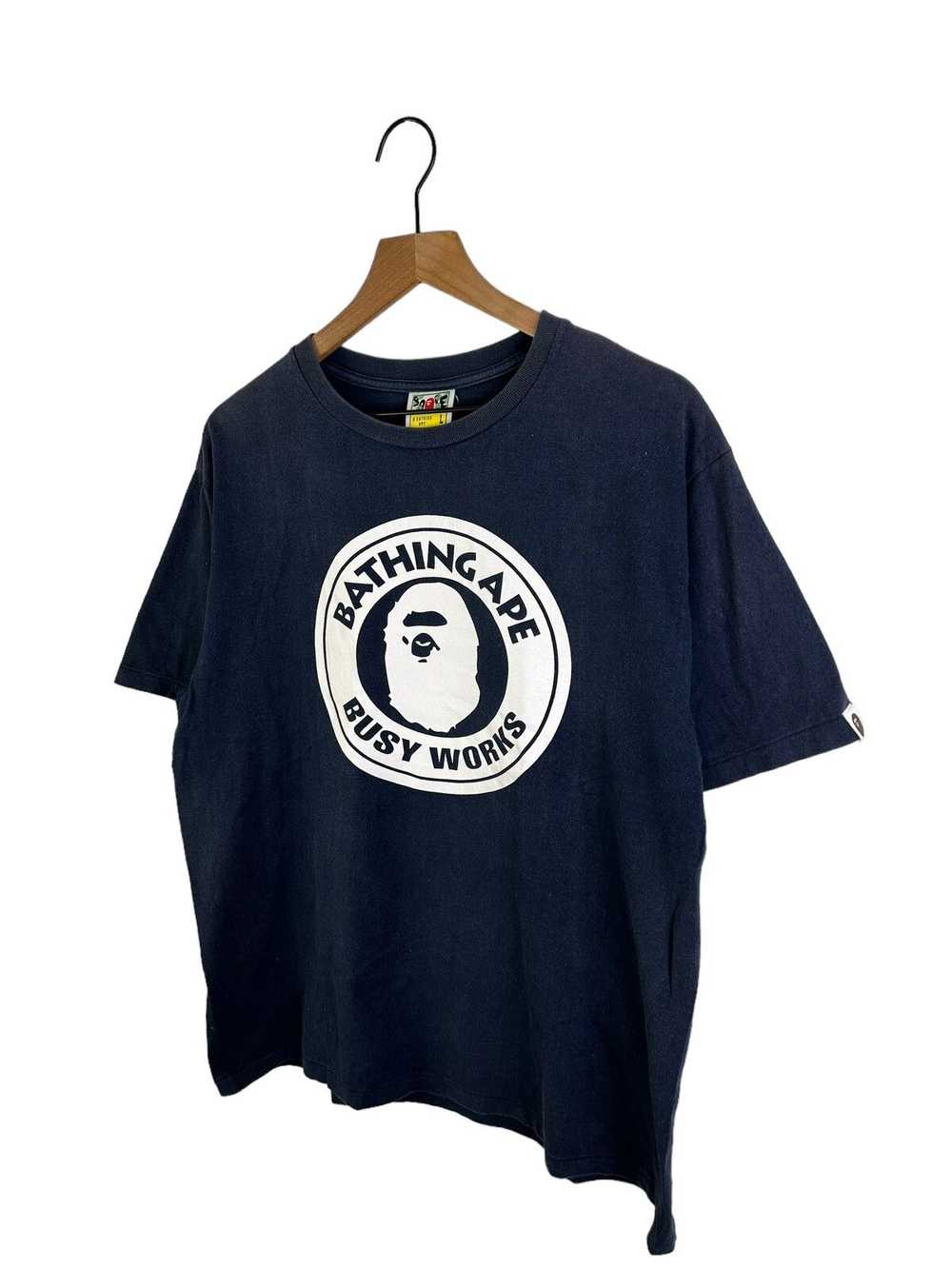 Bape Bape Circle Logo Print T-Shirts - image 2