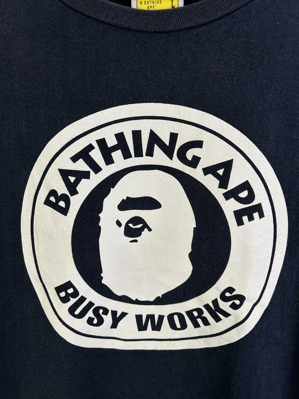 Bape Bape Circle Logo Print T-Shirts - image 3