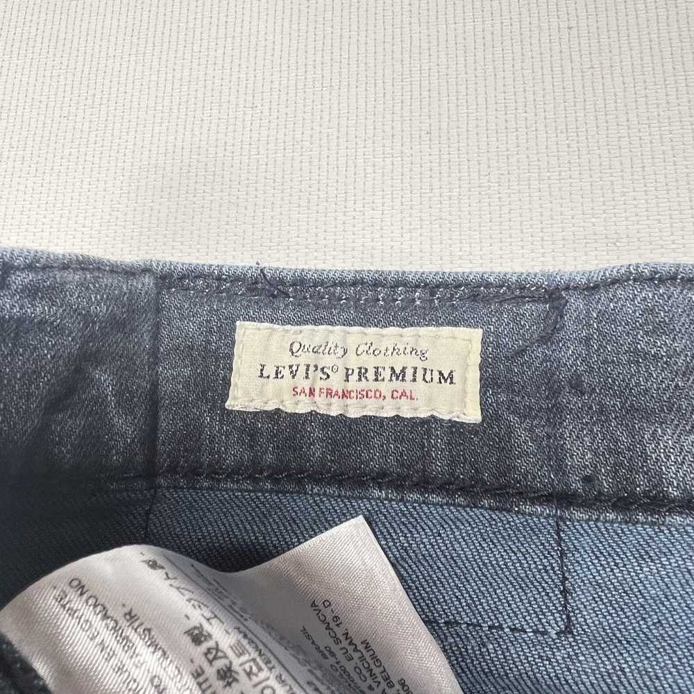 Levi's Levis Premium 502 Jeans Taper Fit Flex Den… - image 5