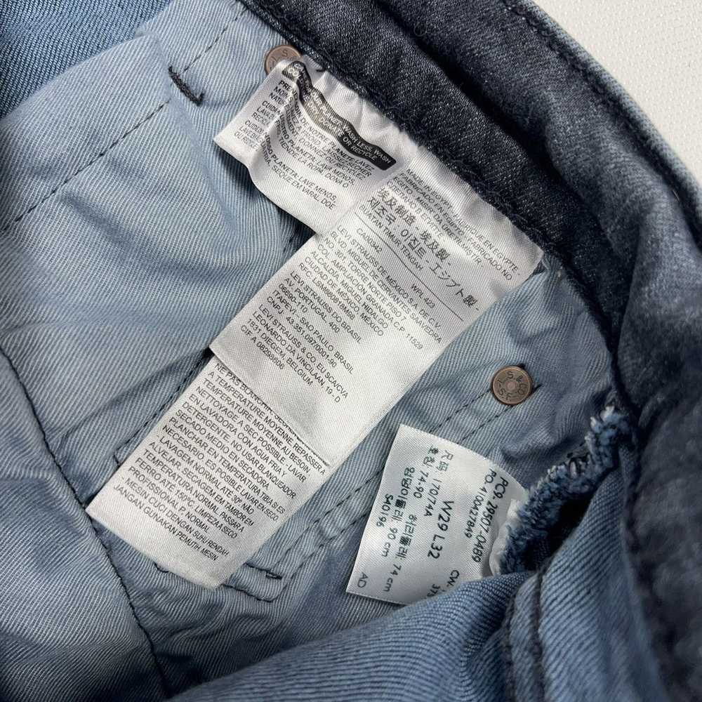 Levi's Levis Premium 502 Jeans Taper Fit Flex Den… - image 8