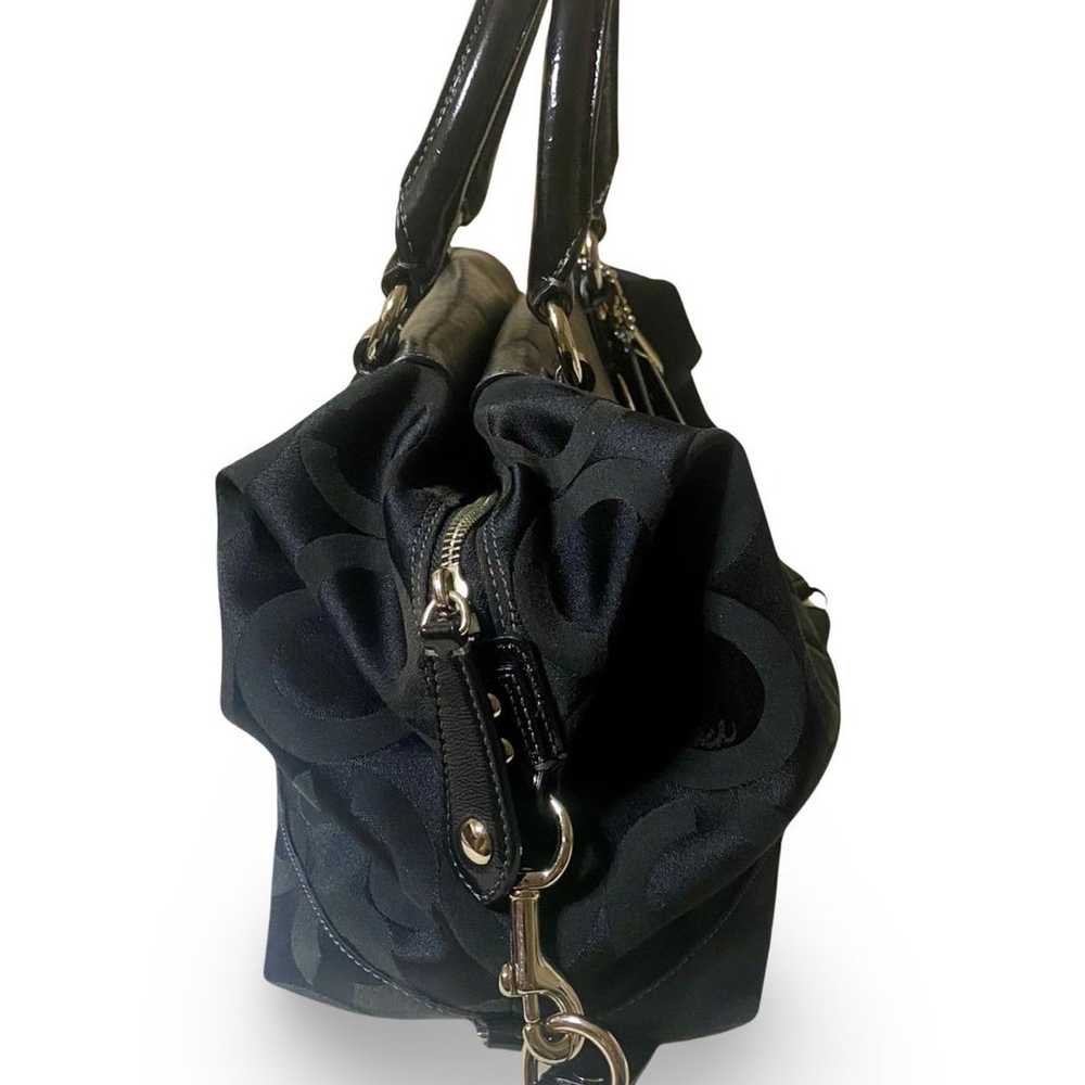 black Coach handbag - image 4