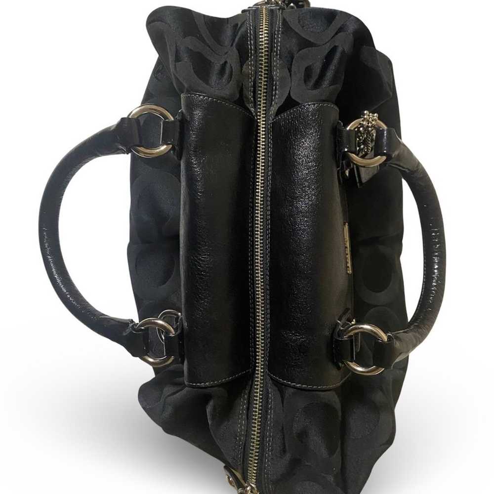 black Coach handbag - image 6