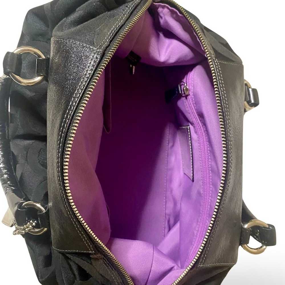 black Coach handbag - image 7