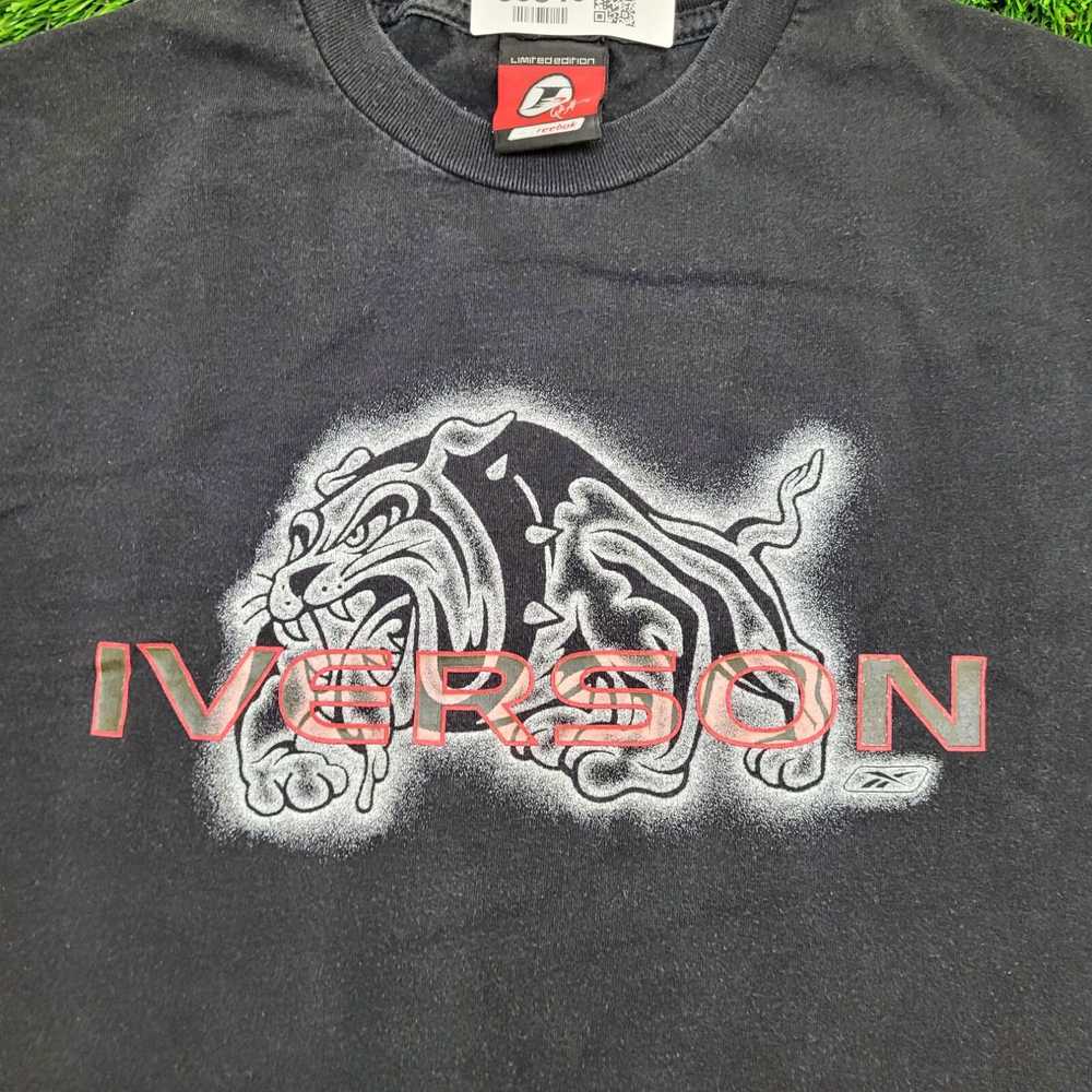 Reebok Vintage Reebok I3 Allen-Iverson Shirt L-Sh… - image 3
