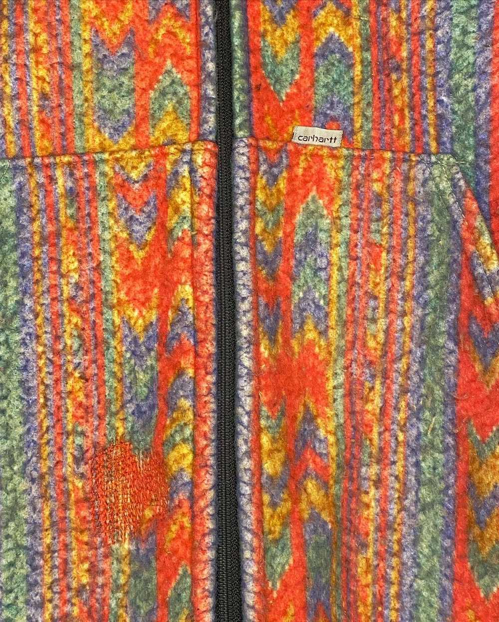 Carhartt × Vintage 80s carhartt aztec jacket - image 3