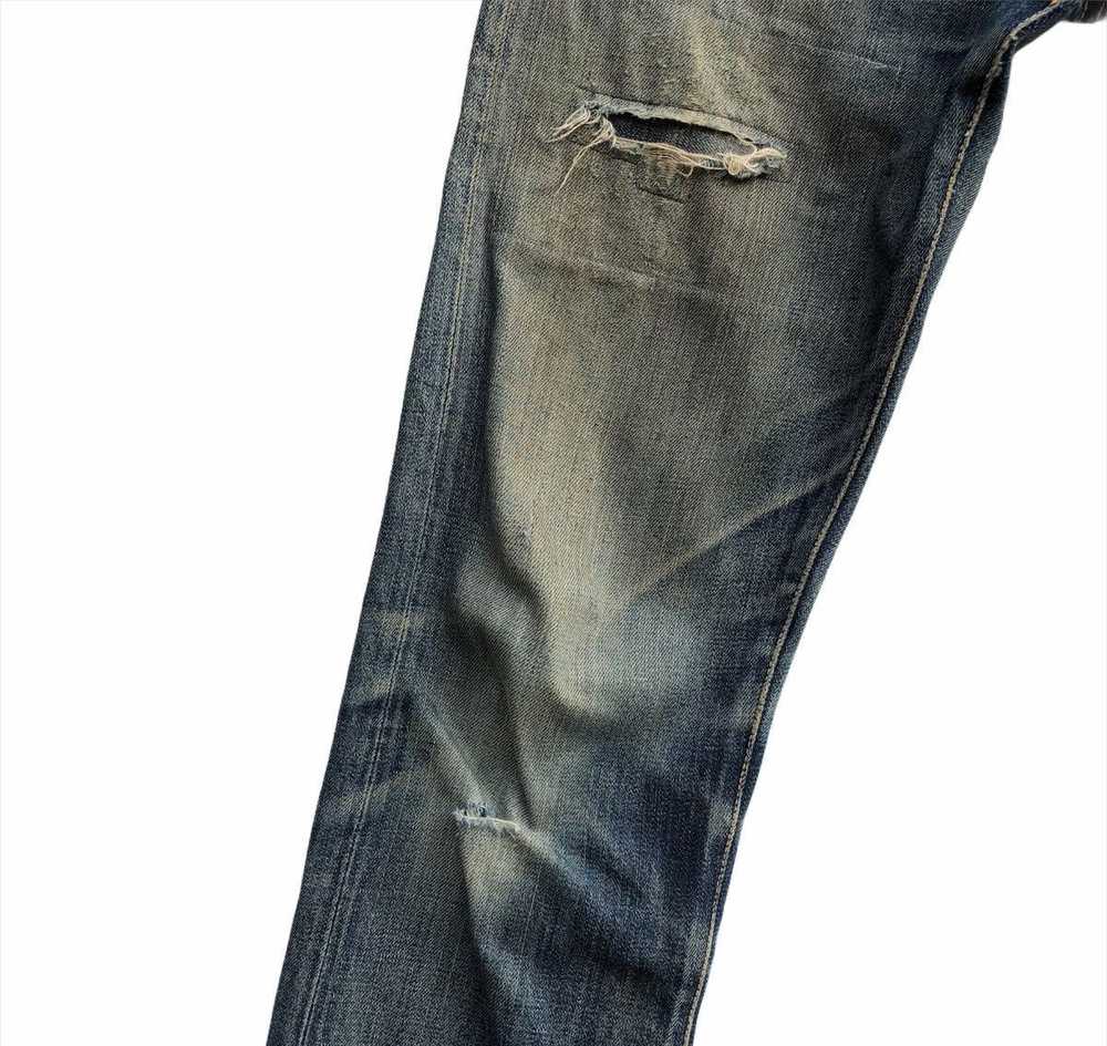 Evisu Vintage Evisu Distressed Denim Jeans - image 10