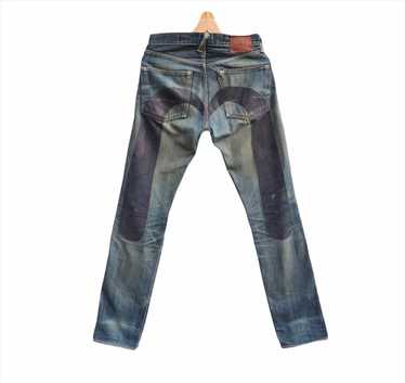 Evisu Vintage Evisu Distressed Denim Jeans - image 1