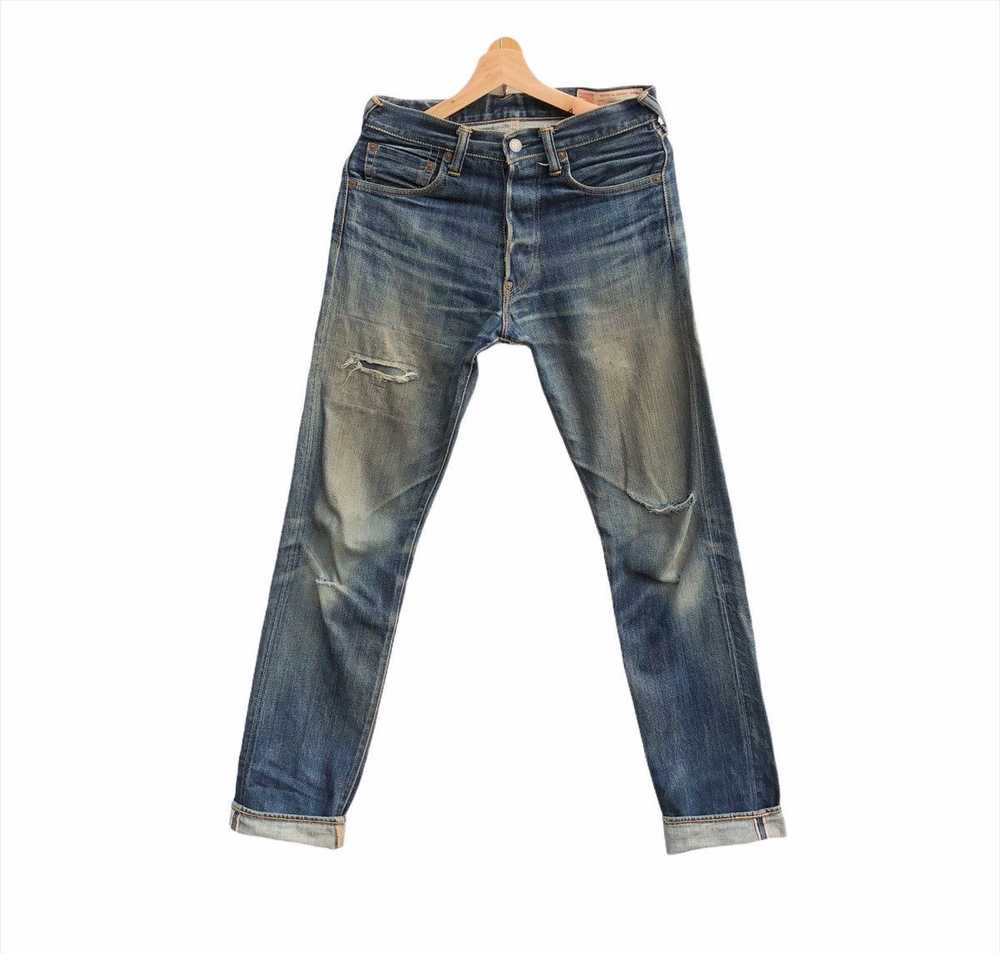 Evisu Vintage Evisu Distressed Denim Jeans - image 2