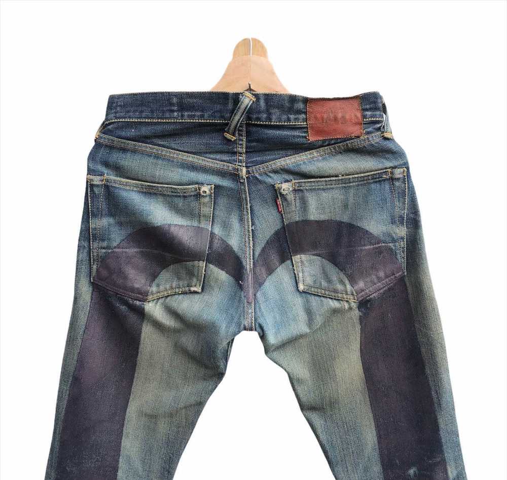 Evisu Vintage Evisu Distressed Denim Jeans - image 3