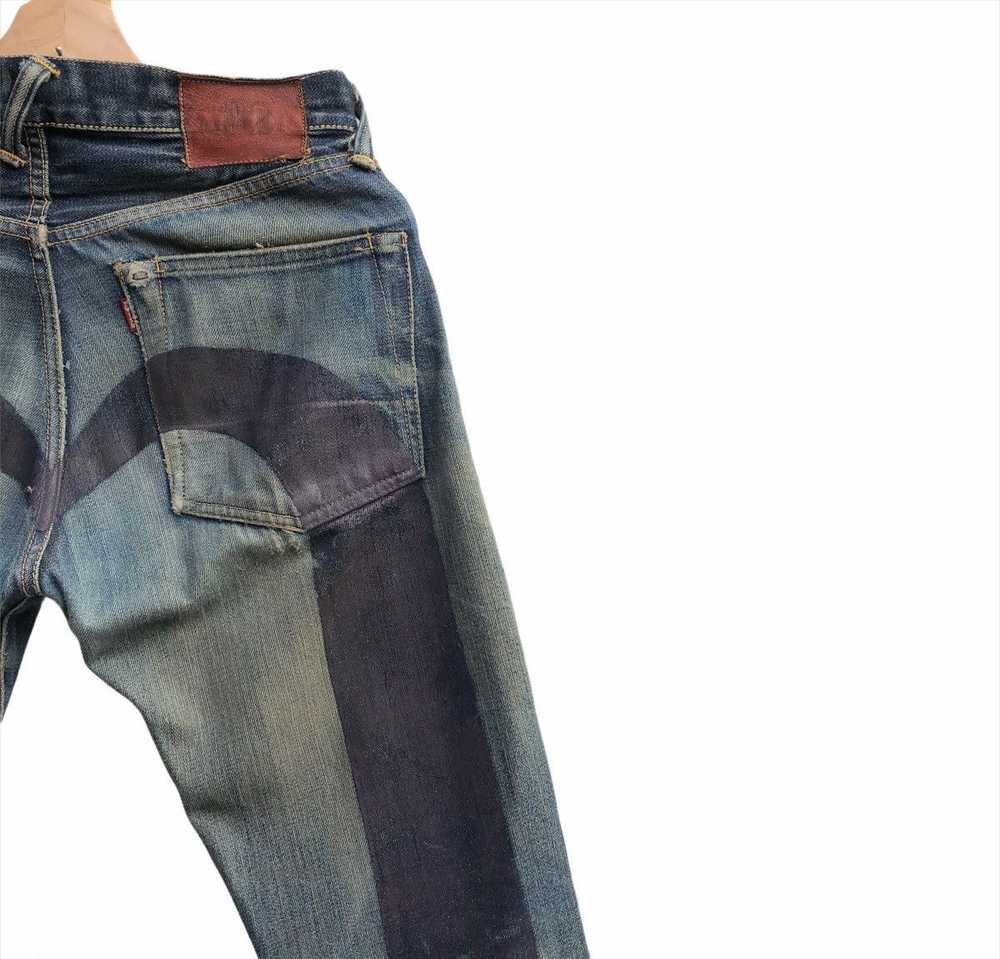 Evisu Vintage Evisu Distressed Denim Jeans - image 5