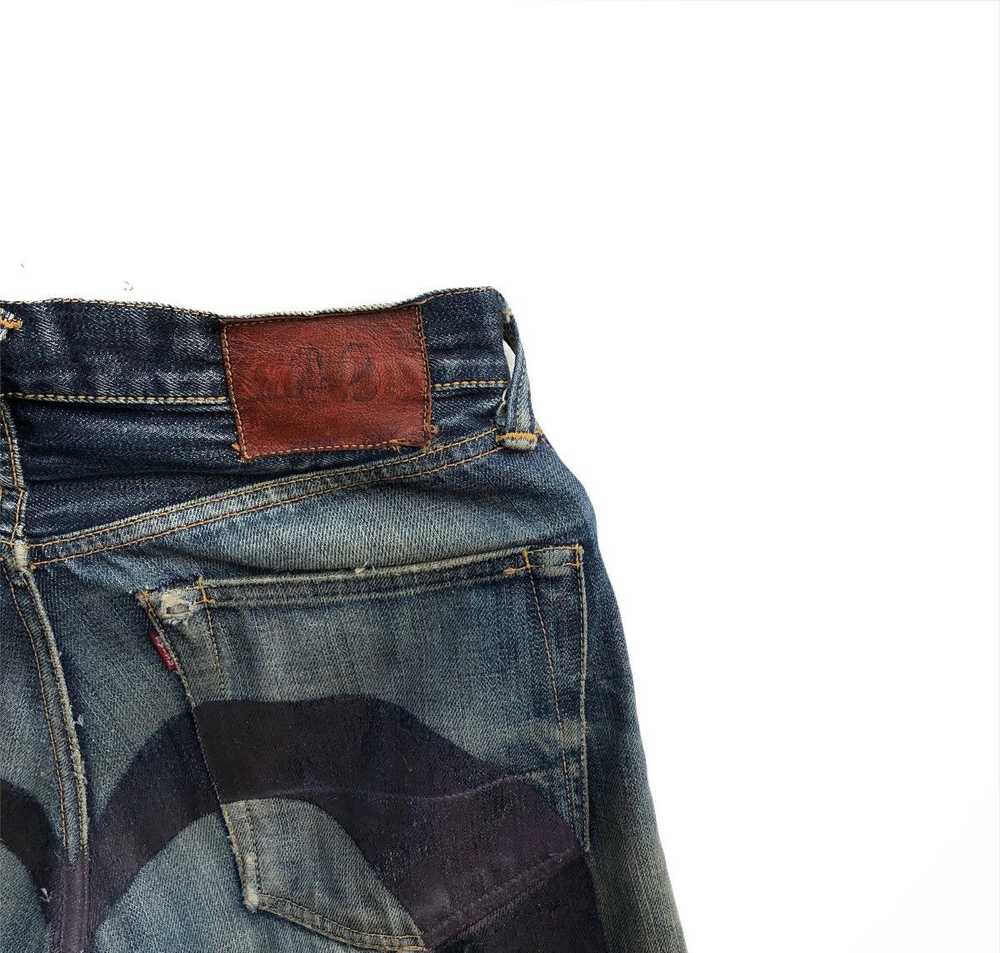Evisu Vintage Evisu Distressed Denim Jeans - image 6