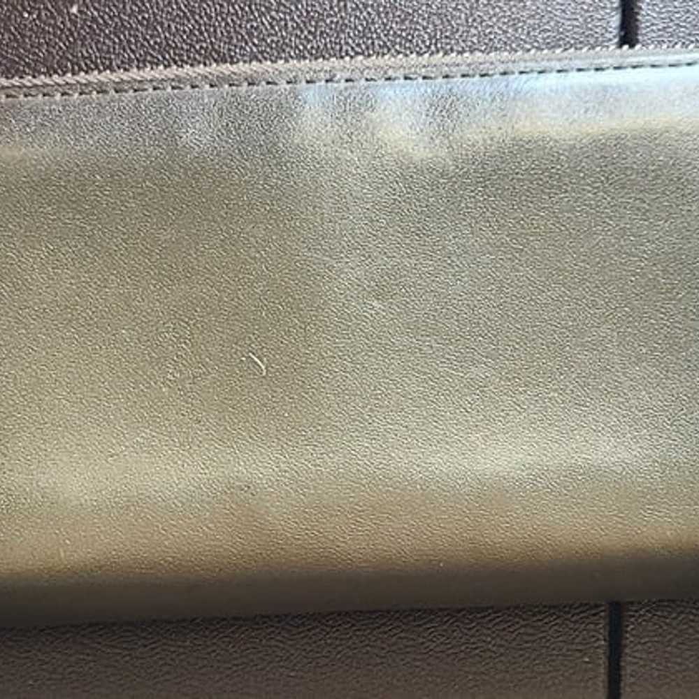 Green Leather Coach Wallet - image 2