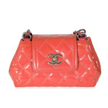 Chanel Chanel Pink Patent Coco Shine Mini Accordio