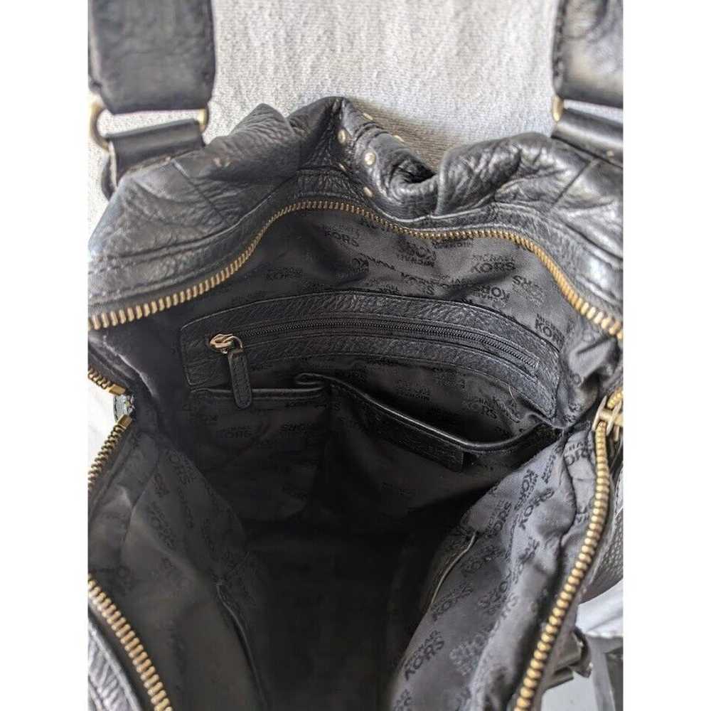 Vintage Used Women's Black Leather Michael Kors M… - image 11