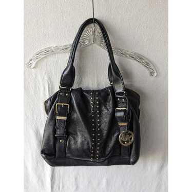 Vintage Used Women's Black Leather Michael Kors M… - image 1