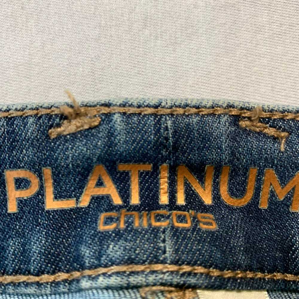 Vintage CHICOS Womens Jeans Size 0 = US Size 4 Me… - image 3