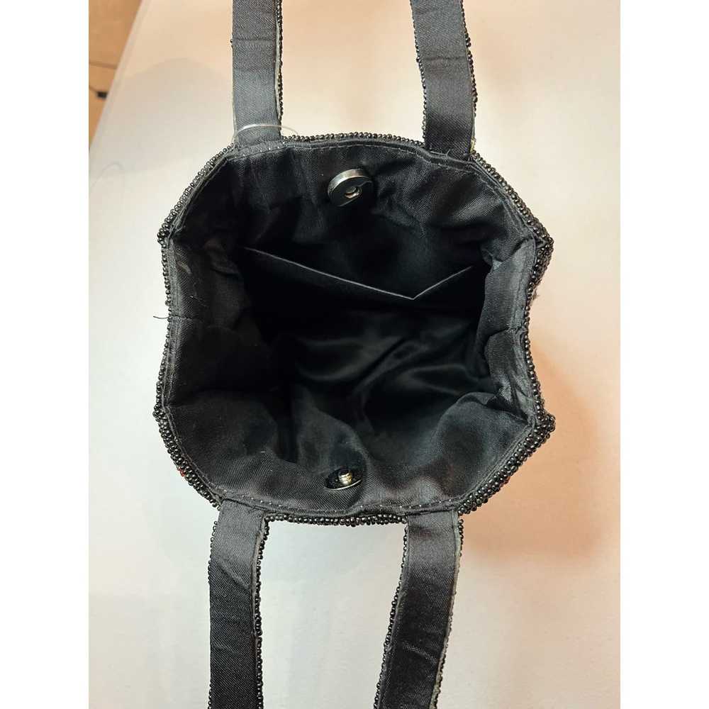 COCA-COLA Rare Vintage Hand Beaded Tote Handbag P… - image 4