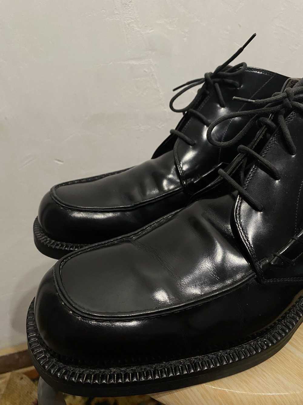 Hugo Boss Hugo Boss patent square boots black dre… - image 5