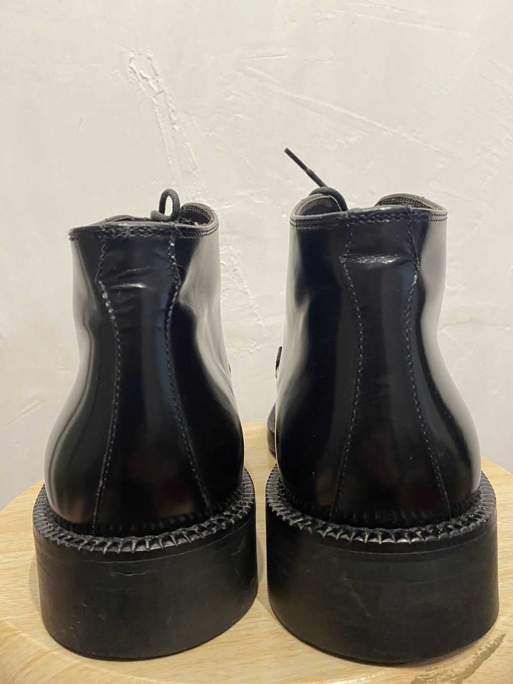Hugo Boss Hugo Boss patent square boots black dre… - image 6