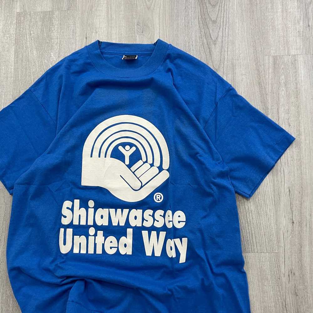 Vintage VINTAGE 90s Shiawassee United Way Singe S… - image 2