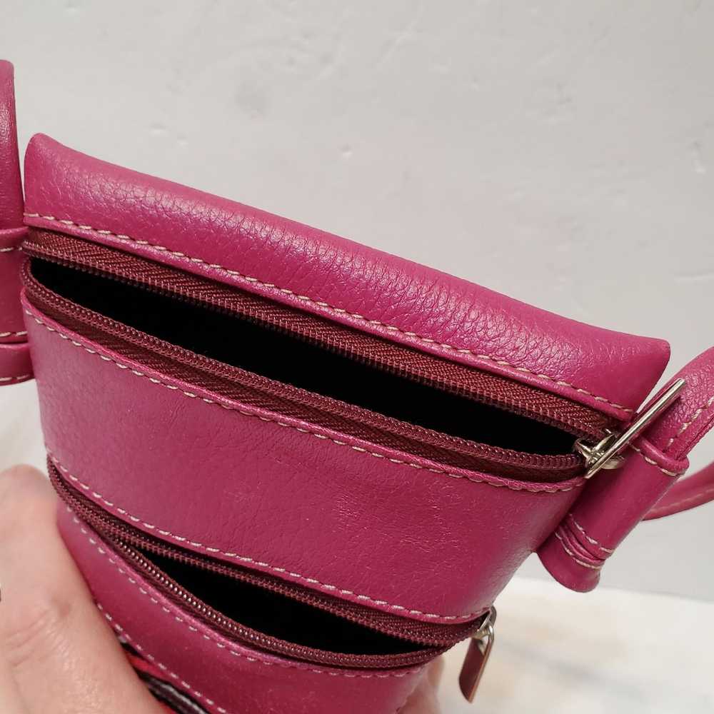 Other Handmade Fuchsia Leather Crossbody Bag from… - image 4