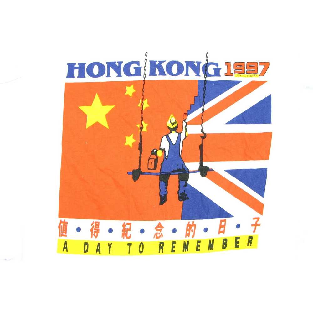 Vintage 90s Hong Kong Liberation Day 1997 Vintage… - image 1
