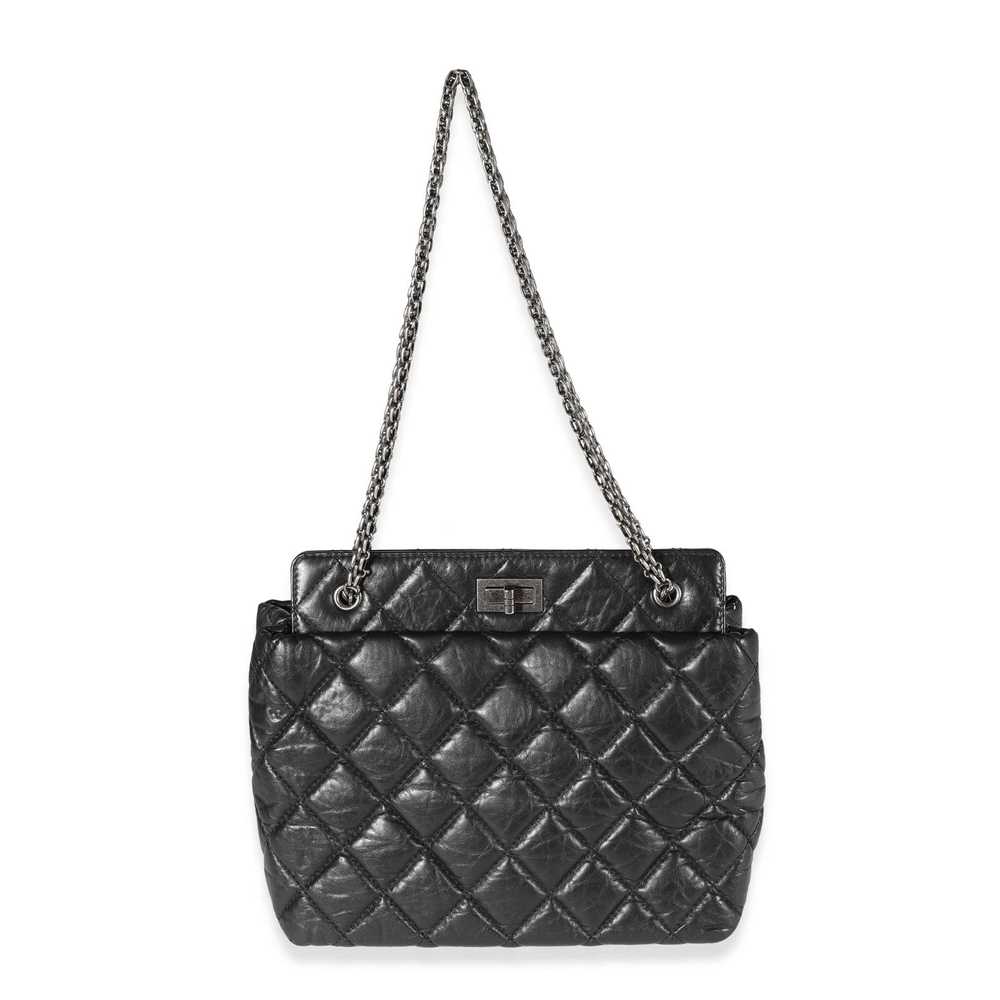 Chanel Chanel Black Quilted Aged Calfskin Reissue… - image 1