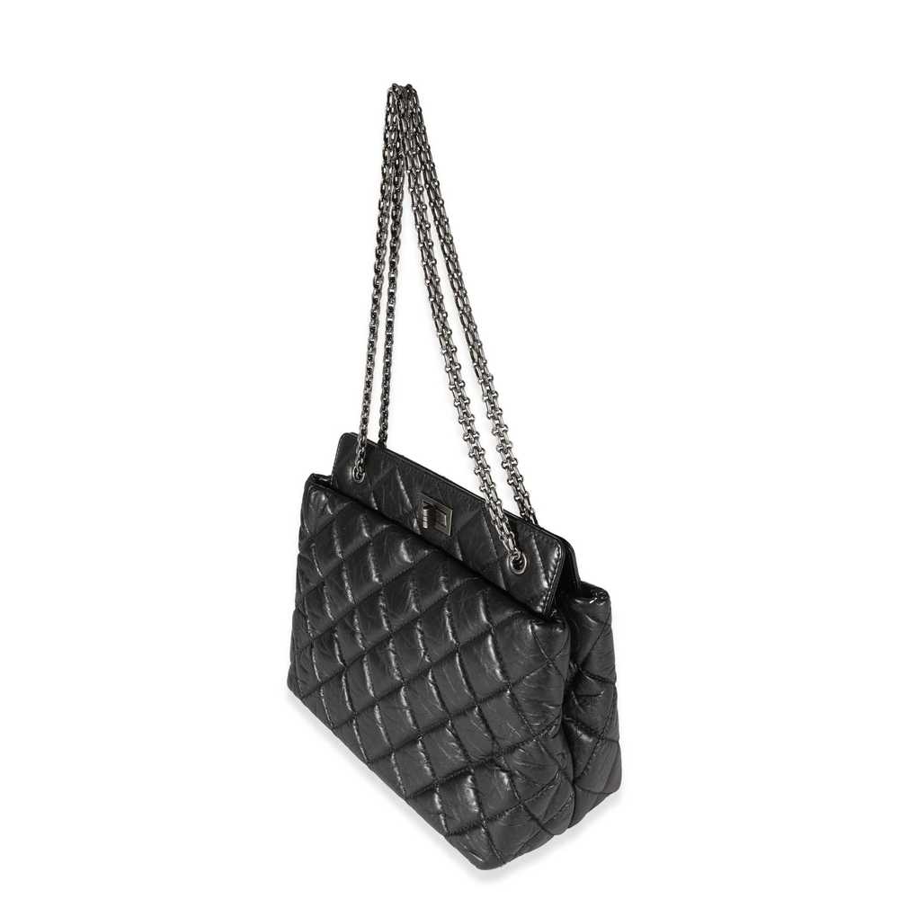 Chanel Chanel Black Quilted Aged Calfskin Reissue… - image 2