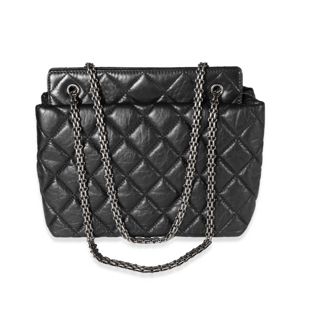 Chanel Chanel Black Quilted Aged Calfskin Reissue… - image 3