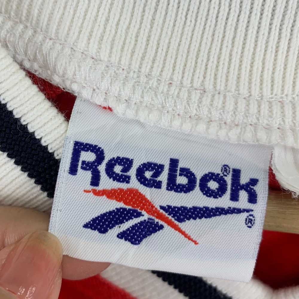 Reebok Vintage REEBOK SPORTSWEAR Cropped Top Swea… - image 4